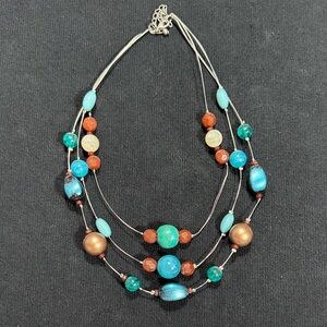 Chic Multicolor Beaded Necklace